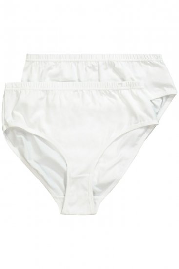 Ulla Popken 723498 Spodnjice 2 kosa Bela - Spodnjice - 