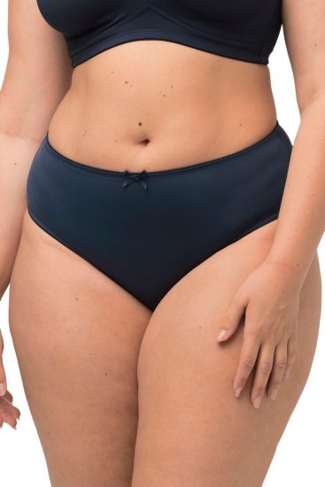 Ulla Popken 781658 Spodnjice 2 kosa Temno modra - Spodnjice - 