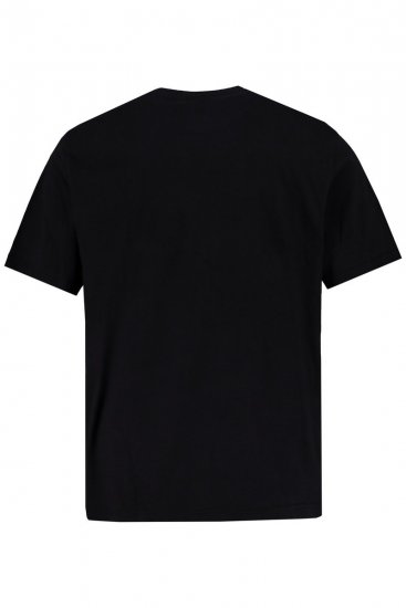 JP1880 Rolling Stones Graphic Comfort Fit Band T-Shirt Black - Kratke Majice - Moške kratke majice za močnejše postave