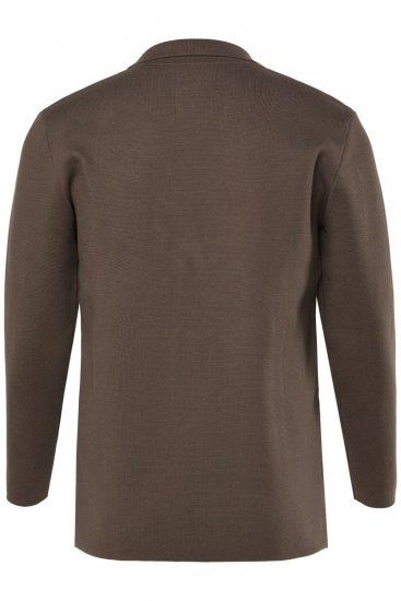 JP1880 Milano Flexnamic Pleten suknjič Khaki rjava - Obleke - Velike številke oblek za moške