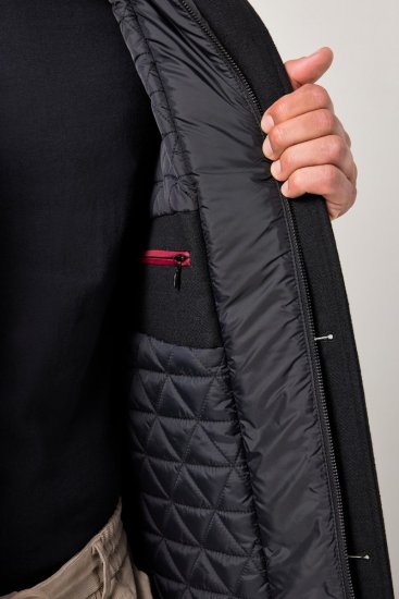 JP1880 Jacket Water-repellent Warm Black - Jakne - Moške bunde za Močnejše Postave