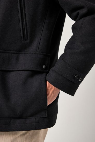 JP1880 Jacket Water-repellent Warm Black - Jakne - Moške bunde za Močnejše Postave