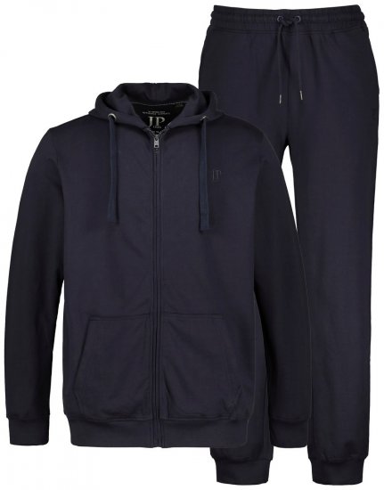 JP1880 802934 Trenirka z jopico s kapuco in hlačami Temno modra TALL - TALL trenirke kompleti - 