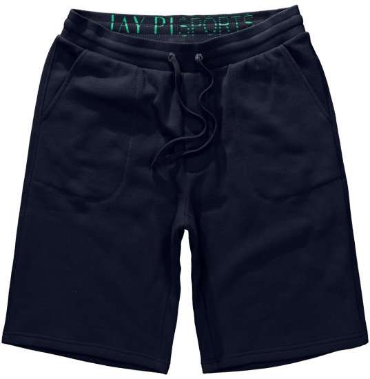 Jay-Pi 804151 Športne kratke hlače Temno modra - Trenirke & kratke trenirke - Moške Trenirke za Močnejše Postave