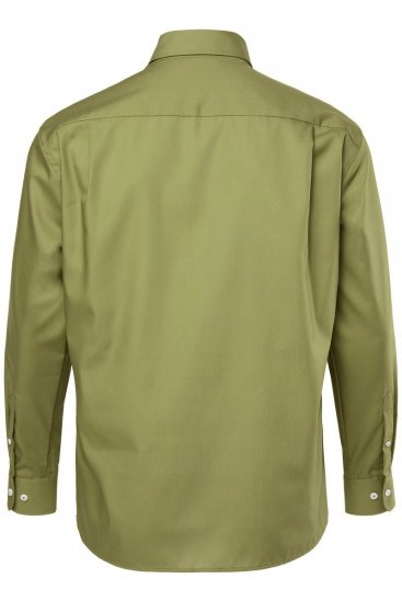 JP1880 Shirt Business Long Sleeve Green - Srajce - Moške srajce za Močnejše Postave