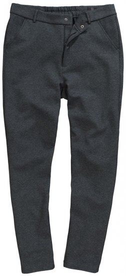 JP1880 New York Flexnamic Jersey chino hlače Antracit - Obleke - Velike številke oblek za moške