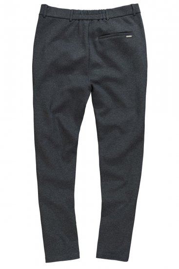 JP1880 New York Flexnamic Jersey chino hlače Antracit - Obleke - Velike številke oblek za moške