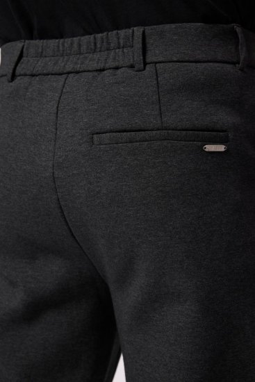 JP1880 New York Flexnamic Jersey chino hlače Antracit - Obleke - Velike številke oblek za moške