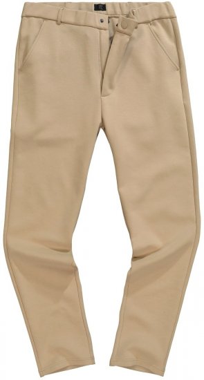JP1880 New York Flexnamic Jersey chino hlače Bež - Obleke - Velike številke oblek za moške