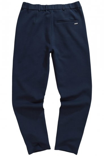 JP1880 New York Flexnamic Jersey chino hlače Temno modra - Obleke - Velike številke oblek za moške