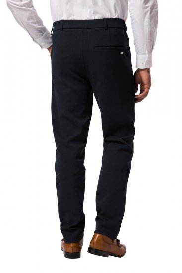 JP1880 New York Flexnamic Jersey chino hlače Temno modra - Obleke - Velike številke oblek za moške