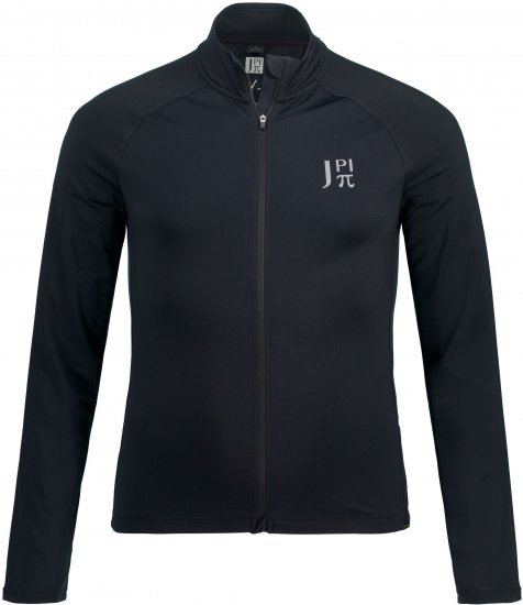 JP1880 Jay-Pi Long Sleeve Cycling Jacket Black - Športna & zunanja oblačila - Moška Športna Oblačila za Močnejše postave