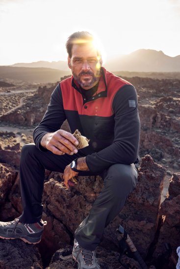 JP1880 Jay-Pi Flexnamic QuickDry Trekking Pants Black - Športna & zunanja oblačila - Moška Športna Oblačila za Močnejše postave