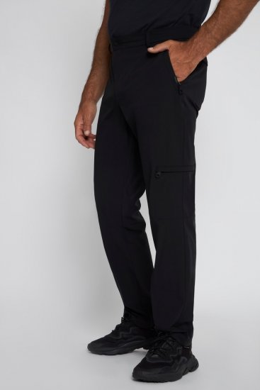 JP1880 Jay-Pi Flexnamic QuickDry Trekking Pants Black - Športna & zunanja oblačila - Moška Športna Oblačila za Močnejše postave