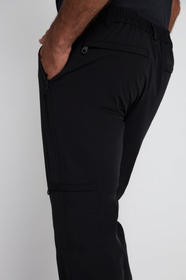 JP1880 Jay-Pi Flexnamic QuickDry Trekking Pants Black - Športna & zunanja oblačila - Moška Športna Oblačila za Močnejše postave