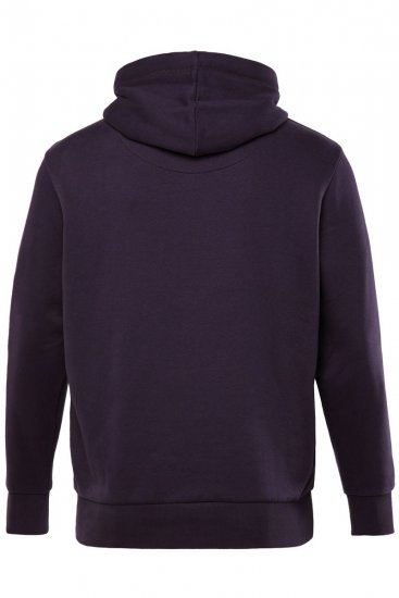 JAY-PI Hoodie with Soft Brushed Interior Purple - Puloverji & jopice - Moški Puloverji & Jopice za Močnejše Postave