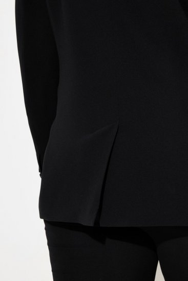 Ulla Popken 811944 Klasičen suknjič Črna - Blazer - Blazerji v velikih velikostih za ženske