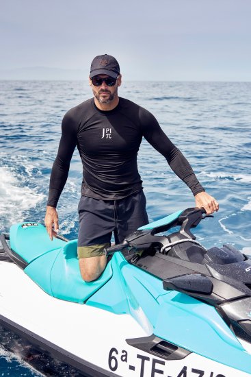 JP1880 Jay-Pi QuickDry Swim Shirt Black - Športna & zunanja oblačila - Moška Športna Oblačila za Močnejše postave