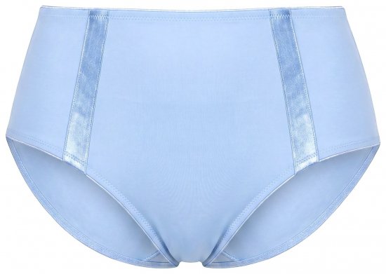 Ulla Popken 815268 Črtaste spodnjice Svetlo modra - Spodnjice - 