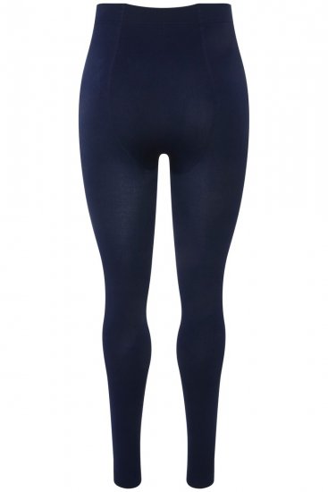 Ulla Popken 819652 Tople nogavične pajkice Temno modra - Hlačne nogavice & nogavice - 