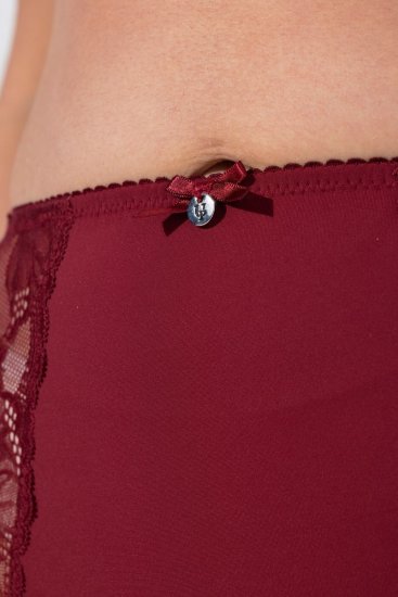 Ulla Popken 822864 Spodnjice s čipko Lila - Spodnjice - 