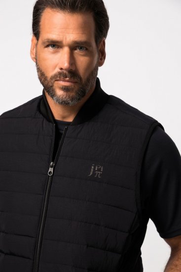 JP1880 Guilted College Collar Golf Vest Dark Navy - Športna & zunanja oblačila - Moška Športna Oblačila za Močnejše postave