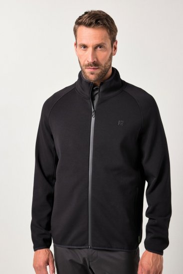 JAY-PI FLEXNAMIC® Golf Sweat Jacket with Zipper Black - Športna & zunanja oblačila - Moška Športna Oblačila za Močnejše postave
