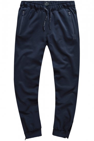 JAY-PI Tennis Tracksuit Pants Black - Trenirke & kratke trenirke - Moške Trenirke za Močnejše Postave