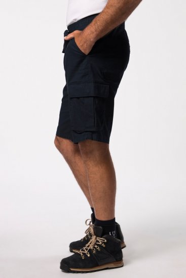 JP1880 Jay-Pi Flexnamic Bermuda Cargo Shorts Navy Blue - Športna & zunanja oblačila - Moška Športna Oblačila za Močnejše postave