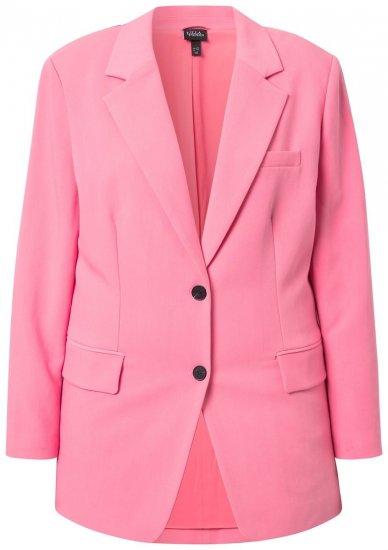 Ulla Popken 826487 Oversize suknjič Roza - Blazer - Blazerji v velikih velikostih za ženske