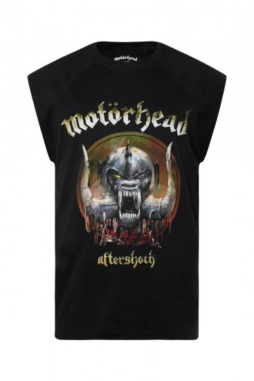 JP1880 Ozzy Motörhead Graphic Band T-Shirt Black - Kratke Majice - Moške kratke majice za močnejše postave