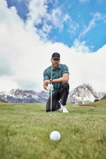 JP1880 Jay-Pi QuickDry Golf Polo Shirt Midnight Green - Polo majice - Moške Polo Majice za Močnejše Postave