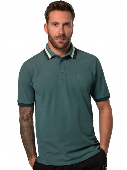 JP1880 Jay-Pi QuickDry Golf Polo Shirt Midnight Green - Polo majice - Moške Polo Majice za Močnejše Postave