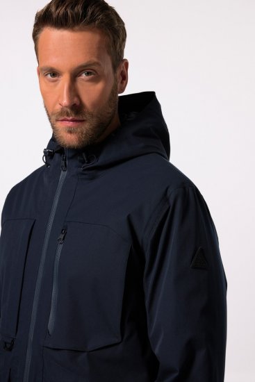 Jay-Pi Ski Jacket Functional Waterproof Windproof Navy - Smučarska oblačila - Velike zimske jakne za moške