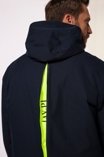 Jay-Pi Ski Jacket Functional Waterproof Windproof Navy - Smučarska oblačila - Velike zimske jakne za moške
