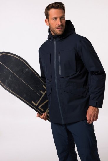 Jay-Pi Ski Jacket Functional Waterproof Windproof Navy - Smučarska oblačila - Velike zimske jakne za moške