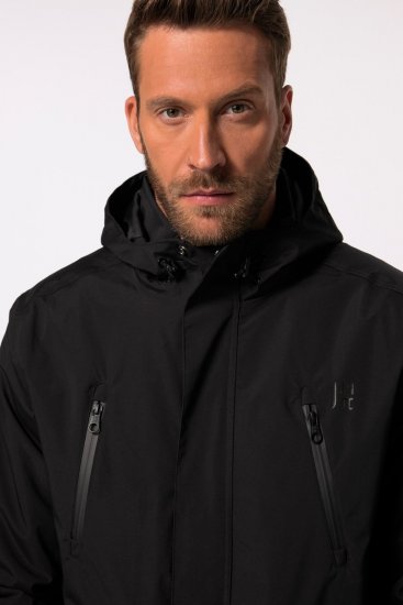 Jay-Pi Ski Jacket Functional Waterproof Windproof Breathable Black - Smučarska oblačila - Velike zimske jakne za moške