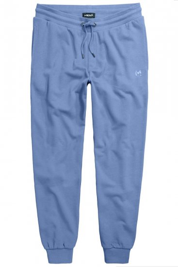 Men+ 111 Športne hlače bellyfit Denim modra - Trenirke & kratke trenirke - Moške Trenirke za Močnejše Postave