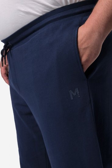 Men+ 111 Športne hlače bellyfit Temno modra - Trenirke & kratke trenirke - Moške Trenirke za Močnejše Postave
