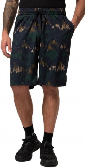 JP1880 Jay-Pi Bermuda QuickDry Mesh Fitness Shorts Khaki - Športna & zunanja oblačila - Moška Športna Oblačila za Močnejše postave