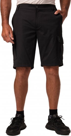 JP1880 Jay-Pi Bermuda QuickDry Cargo Shorts Black - Športna & zunanja oblačila - Moška Športna Oblačila za Močnejše postave