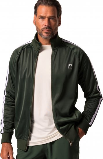 JP1880 Jay-Pi Fitness Technical Training Jacket Dark Green - Športna & zunanja oblačila - Moška Športna Oblačila za Močnejše postave