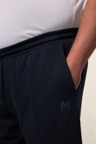 Men+ 858 Športne kratke hlače Temno modra - Trenirke & kratke trenirke - Moške Trenirke za Močnejše Postave