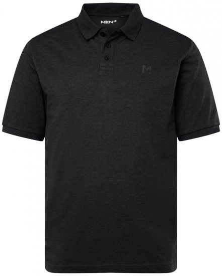 Men+ 256 Polo majica Črna - Polo majice - Moške Polo Majice za Močnejše Postave