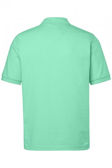 Men+ 256 Polo majica Modrozelena - Polo majice - Moške Polo Majice za Močnejše Postave