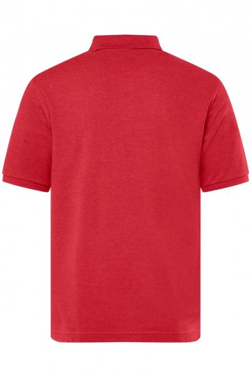 Men+ 256 Polo majica Rdeča - Polo majice - Moške Polo Majice za Močnejše Postave