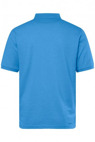 Men+ 256 Polo majica Nebesno modra - Polo majice - Moške Polo Majice za Močnejše Postave