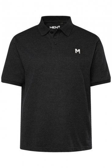 Men+ 258 Polo majica Črna 2 kosa - Polo majice - Moške Polo Majice za Močnejše Postave