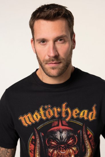 JP1880 Motörhead Sacrifice Band T-Shirt Black - Kratke Majice - Moške kratke majice za močnejše postave