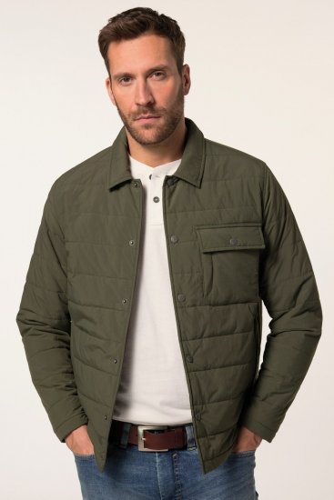 JP1880 Jacket Extra Light Dark Olive - Jakne - Moške bunde za Močnejše Postave